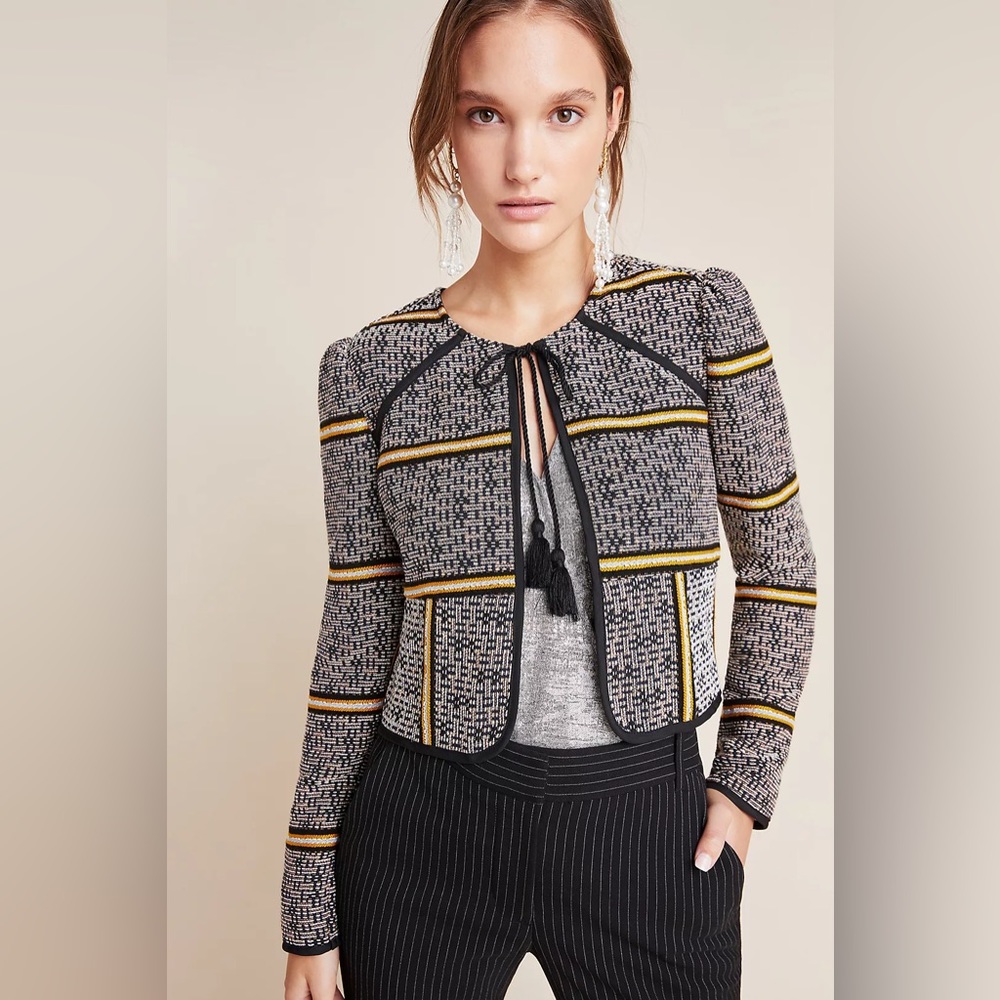 NWT Dolan Left Coast Macie Striped Jacket